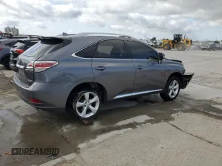2015 Lexus RX 350 with VIN 2T2ZK1BA1FC176465, listed as a Copart auction lot 57111575 with Not provided miles and Salvage title. Bid and sale history available at DreamBid. Image 3.
