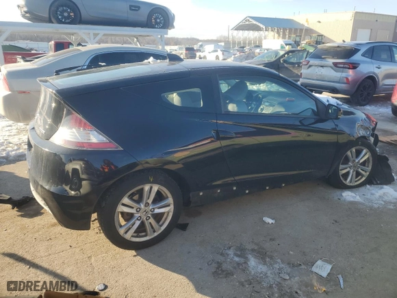 2011 Honda CR-Z with VIN JHMZF1C46BS013576, listed as a Copart auction lot 87959015 with 156,456 mi miles and Salvage Title. Bid and sale history available at carsss.com. Image 3.