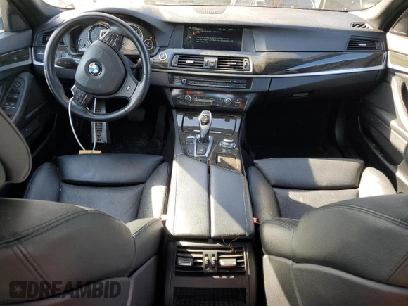 2013 BMW 5 Series 550i with VIN WBAFR9C59DDX79700, listed as a Copart auction lot 48565275 with 115,971 mi miles and Clean Title. Bid and sale history available at carsss.com. Image 8.