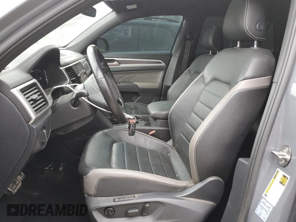 2021 Volkswagen Atlas SEL Premium R-Line with VIN 1V2FE2CA1MC222531, listed as a Copart auction lot 47781305 with 29,002 mi miles and Salvage title. Bid and sale history available at DreamBid. Image 7.
