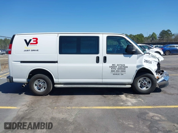 2017 GMC Savana Cargo z VIN 1GTW7AFF7H1915702, wystawiony jako IAAI lot #41768370 z przebiegiem 120 997 mil mil oraz . Historia ofert i sprzedaży dostępna na DreamBid. Obrazek 13.