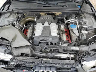 2015 Audi S5 Premium Plus with VIN WAUGGAFR3FA005148, listed as a Copart auction lot 52373864 with 139,866 mi miles and Salvage Title. Bid and sale history available at carsss.com. Image 11.