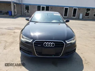 2012 Audi A6 Prestige with VIN WAUHGAFC9CN161330, listed as a Copart auction lot 63708745 with 163,299 mi miles and Salvage title. Bid and sale history available at DreamBid. Image 5.