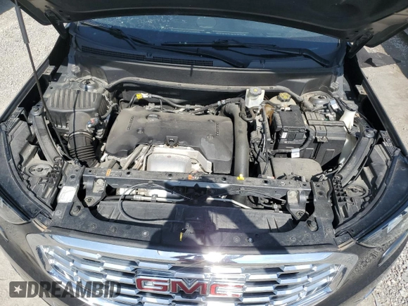 2018 GMC Terrain Denali z VIN 3GKALXEX3JL373004, wystawiony jako Copart lot #54982395 z przebiegiem 68 634 mil mil oraz Szkoda całkowita • Salvage title. Historia ofert i sprzedaży dostępna na DreamBid. Obrazek 12.