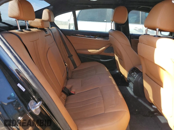2020 BMW 5 Series 530i with VIN WBAJR3C00LWW66751, listed as a Copart auction lot 88916895 with 38,256 mi miles and Salvage Title. Bid and sale history available at DreamBid. Image 10.