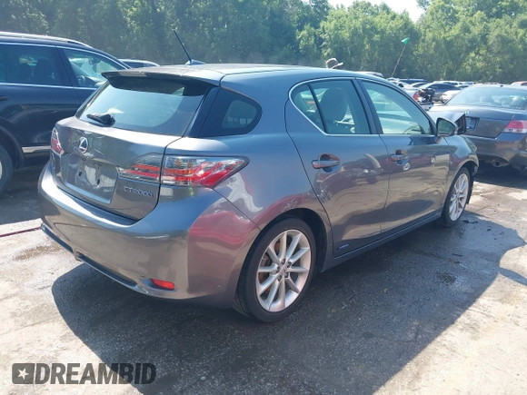 2013 Lexus CT 200h with VIN JTHKD5BH8D2150167, listed as a IAAI auction lot 42440559 with 138,783 mi miles and . Bid and sale history available at DreamBid. Image 4.