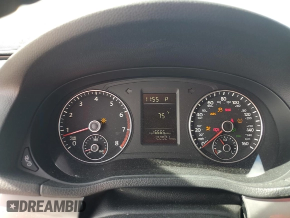 2014 Volkswagen Passat S w/Nav with VIN 1VWAP7A34EC008316, listed as a Copart auction lot 88160935 with 122,921 mi miles and Salvage Title. Bid and sale history available at carsss.com. Image 9.