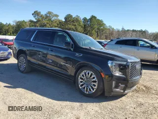 2023 GMC Yukon XL Denali Ultimate with VIN 1GKS2KKL8PR347320, listed as a Copart auction lot 81120334 with 16,028 mi miles and Salvage Title. Bid and sale history available at carsss.com. Image 4.