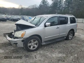 2007 Nissan Armada SE z VIN 5N1BA08A37N718783, wystawiony jako Copart lot #48207065 z przebiegiem Nie podano mil oraz Szkoda całkowita • Salvage title. Historia ofert i sprzedaży dostępna na DreamBid. Obrazek 1.