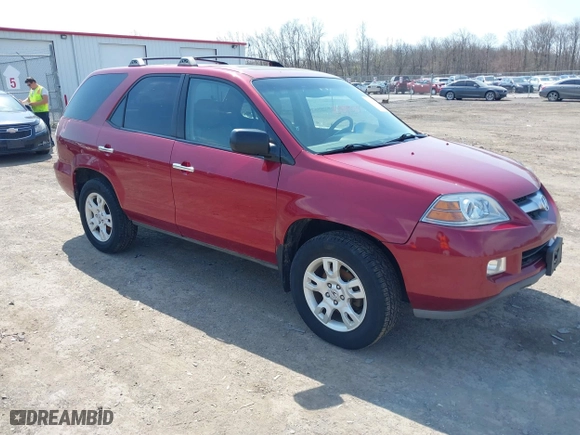 2005 Acura MDX Touring with VIN 2HNYD18645H506854, listed as a IAAI auction lot 42091525 with 182,994 mi miles. Bid and sale history available at carsss.com. Image 1.