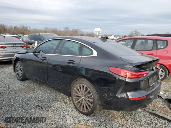 2023 BMW 2 Series 228i xDrive with VIN WBA73AK06P7M83274, listed as a Copart auction lot 82286654 with 27,624 mi miles and Salvage Title. Bid and sale history available at carsss.com. Image 2.