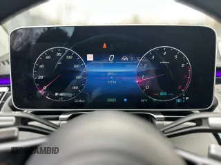 2021 Mercedes-Benz S 580 with VIN W1K6G7GB8MA039284, listed as a Copart auction lot 55825815 with 77,726 mi miles and Clean Title. Bid and sale history available at DreamBid. Image 8.