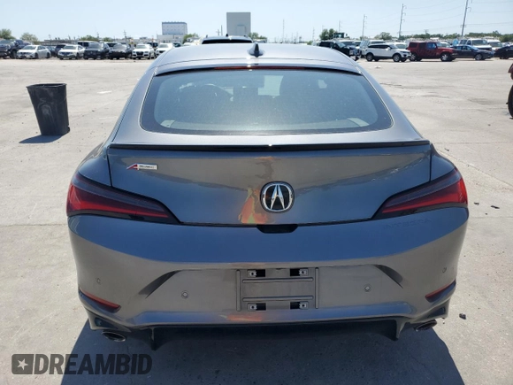 2023 Acura Integra Technology with VIN 19UDE4H6XPA018160, listed as a Copart auction lot 52121785 with 18,573 mi miles and Salvage title. Bid and sale history available at DreamBid. Image 6.