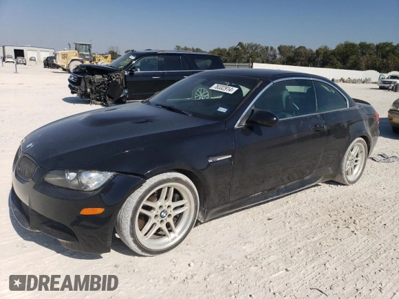2008 BMW 3 Series M3 with VIN WBSWL93588PL89172, listed as a Copart auction lot 76332914 with 66,792 mi miles and Clean Title. Bid and sale history available at carsss.com. Image 1.