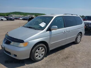2003 Honda Odyssey EX-L z VIN 5FNRL18053B088851, wystawiony jako IAAI lot #42197114 z przebiegiem 219 456 mil mil oraz . Historia ofert i sprzedaży dostępna na DreamBid. Obrazek 2.