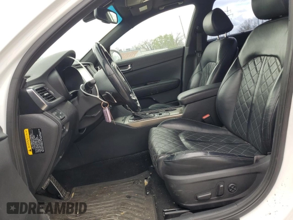 2016 Kia Optima SXL Turbo with VIN 5XXGV4L20GG037840, listed as a Copart auction lot 52806045 with 117,414 mi miles and Salvage title. Bid and sale history available at DreamBid. Image 7.