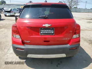 2015 Chevrolet Trax LT with VIN KL7CJLSB2FB173961, listed as a Copart auction lot 70960844 with 68,226 mi miles and Salvage Title. Bid and sale history available at carsss.com. Image 6.
