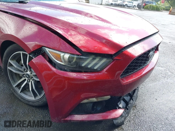 2017 Ford Mustang EcoBoost z VIN 1FA6P8TH7H5295141, wystawiony jako IAAI lot #42257611 z przebiegiem 66 490 mil mil oraz . Historia ofert i sprzedaży dostępna na DreamBid. Obrazek 6.