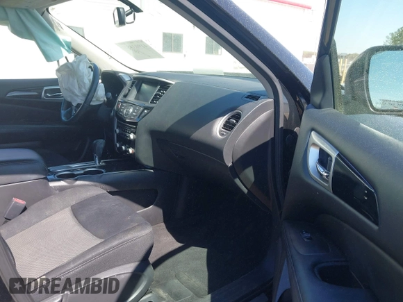 2018 Nissan Pathfinder SV with VIN 5N1DR2MNXJC629365, listed as a IAAI auction lot 41903187 with 120,730 mi miles. Bid and sale history available at carsss.com. Image 5.