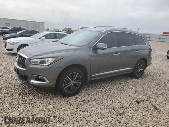 2019 Infiniti QX60 Luxe z VIN 5N1DL0MM6KC511408, wystawiony jako Copart lot #44549355 z przebiegiem 86 984 mil mil oraz Szkoda całkowita • Salvage title. Historia ofert i sprzedaży dostępna na DreamBid. Obrazek 1.