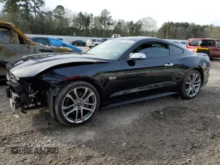 2019 Ford Mustang GT with VIN 1FA6P8CF3K5122934, listed as a Copart auction lot 87669255 with 58,589 mi miles and Clean Title. Bid and sale history available at carsss.com. Image 1.