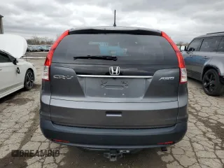 2013 Honda CR-V EX with VIN 2HKRM4H5XDH632242, listed as a Copart auction lot 51106325 with 108,540 mi miles and Salvage Title. Bid and sale history available at carsss.com. Image 6.