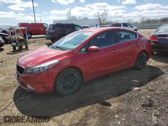 2017 Kia Forte S with VIN 3KPFL4A74HE054733, listed as a Copart auction lot 51148895 with 117,542 mi miles and Clean Title. Bid and sale history available at DreamBid. Image 1.