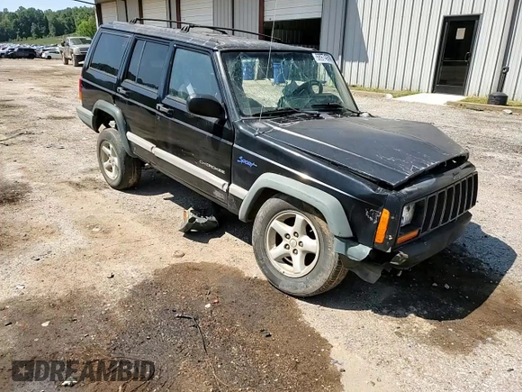 1998 Jeep Cherokee Sport with VIN 1J4FT68S9WL141631, listed as a Copart auction lot 68974974 with 0 mi miles and Salvage Title. Bid and sale history available at carsss.com. Image 11.