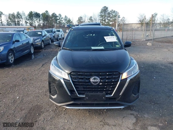 2024 Nissan Kicks S with VIN 3N1CP5BV8RL549253, listed as a IAAI auction lot 41725224 with 21,732 mi miles. Bid and sale history available at carsss.com. Image 13.