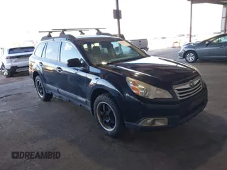 2012 Subaru Outback 2.5i Prem with VIN 4S4BRBCC7C3275489, listed as a IAAI auction lot 41615747 with 210,698 mi miles. Bid and sale history available at carsss.com. Image 1.