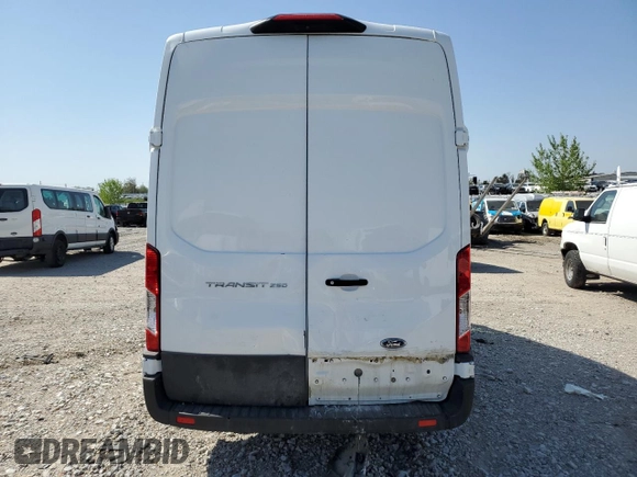 2021 Ford Transit Cargo with VIN 1FTBR1X8XMKA57008, listed as a Copart auction lot 57188105 with 61,993 mi miles and Clean title. Bid and sale history available at DreamBid. Image 6.