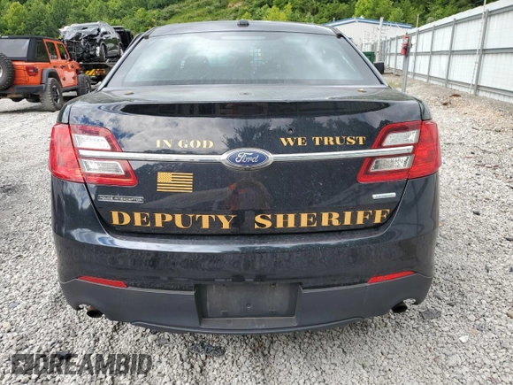 2016 Ford Police Interceptor with VIN 1FAHP2MT2GG117875, listed as a Copart auction lot 62485114 with 95,097 mi miles and Salvage title. Bid and sale history available at DreamBid. Image 6.