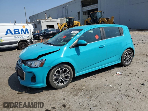 2020 Chevrolet Sonic LT with VIN 1G1JD6SB1L4104240, listed as a Copart auction lot 59625415 with 79,079 mi miles and Salvage title. Bid and sale history available at DreamBid. Image 1.