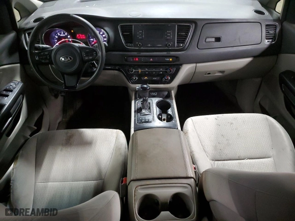 2016 Kia Sedona LX with VIN KNDMB5C1XG6119811, listed as a Copart auction lot 52456945 with 120,748 mi miles and Clean Title. Bid and sale history available at carsss.com. Image 8.