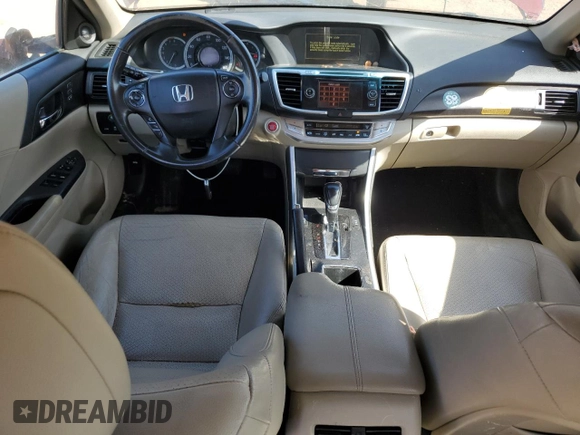 2013 Honda Accord EX-L with VIN 1HGCR2F88DA043689, listed as a Copart auction lot 52606555 with 135,000 mi miles and Clean Title. Bid and sale history available at DreamBid. Image 8.