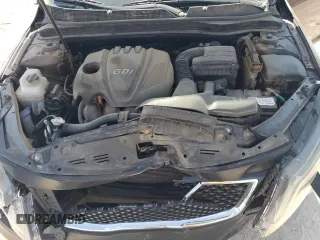 2014 Kia Optima LX with VIN 5XXGM4A76EG337882, listed as a Copart auction lot 53043565 with 98,142 mi miles and Salvage Title. Bid and sale history available at carsss.com. Image 13.