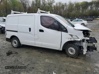 2016 Nissan NV200 S with VIN 3N6CM0KN4GK698641, listed as a Copart auction lot 52036045 with Not Provided miles and Salvage Title. Bid and sale history available at carsss.com. Image 4.