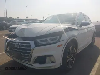 2018 Audi SQ5 Premium Plus with VIN WA1A4AFYXJ2061822, listed as a IAAI auction lot 42491226 with 122,635 mi miles and . Bid and sale history available at DreamBid. Image 2.