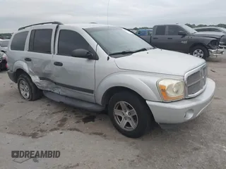 2006 Dodge Durango SXT with VIN 1D4HB38N86F121320, listed as a IAAI auction lot 42427186 with 195,607 mi miles and . Bid and sale history available at DreamBid. Image 1.