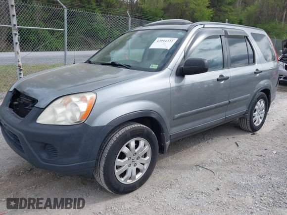 2006 Honda CR-V EX with VIN SHSRD78816U427608, listed as a IAAI auction lot 42094222 with 301,345 mi miles and . Bid and sale history available at carsss.com. Image 19.
