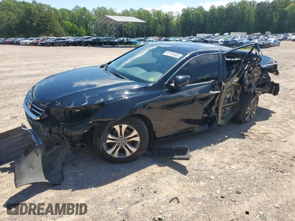 2014 Honda Accord LX z VIN 1HGCR2F33EA090912, wystawiony jako Copart lot #55754465 z przebiegiem Nie podano mil oraz Szkoda całkowita • Salvage title. Historia ofert i sprzedaży dostępna na DreamBid. Obrazek 1.