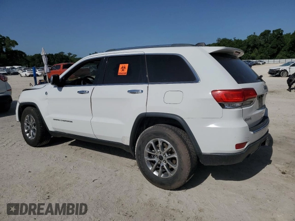 2014 Jeep Grand Cherokee Limited with VIN 1C4RJFBG6EC155269, listed as a Copart auction lot 56979205 with 151,191 mi miles and Salvage title. Bid and sale history available at DreamBid. Image 2.
