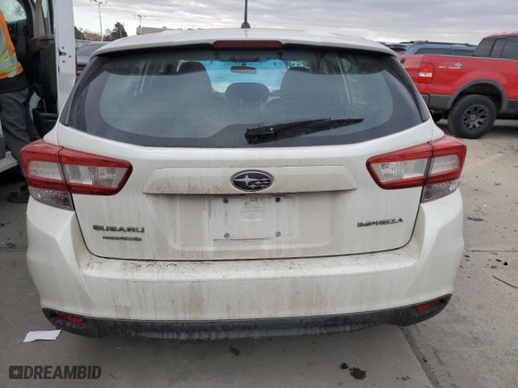 2018 Subaru Impreza with VIN 4S3GTAA66J1721854, listed as a Copart auction lot 44759475 with 93,330 mi miles and Salvage Title. Bid and sale history available at carsss.com. Image 6.