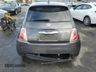 2014 FIAT 500e with VIN 3C3CFFGE7ET294754, listed as a Copart auction lot 84919984 with 108,622 mi miles and Salvage Title. Bid and sale history available at carsss.com. Image 6.