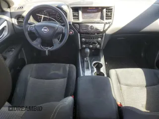 2017 Nissan Pathfinder S with VIN 5N1DR2MN1HC697435, listed as a Copart auction lot 48138225 with 128,782 mi miles and Salvage title. Bid and sale history available at DreamBid. Image 8.