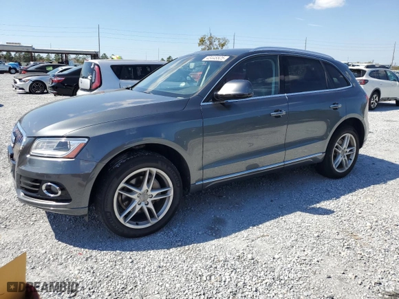 2016 Audi Q5 Premium Plus with VIN WA1L2AFP8GA081524, listed as a Copart auction lot 43445525 with 84,791 mi miles and Salvage Title. Bid and sale history available at carsss.com. Image 1.