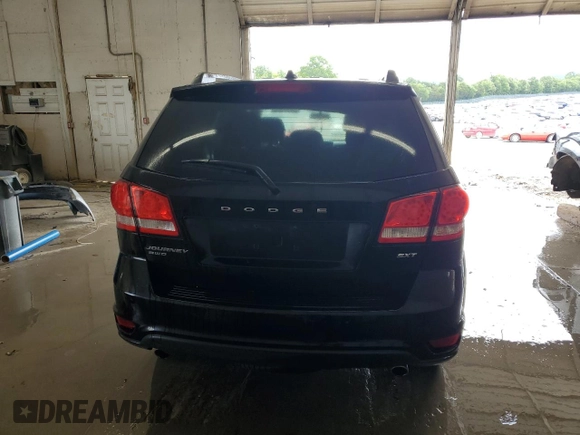 2015 Dodge Journey SXT with VIN 3C4PDDBG7FT646152, listed as a Copart auction lot 58371505 with 143,759 mi miles and Salvage title. Bid and sale history available at DreamBid. Image 6.