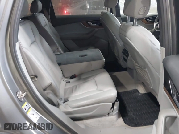 2017 Audi Q7 Premium Plus with VIN WA1LAAF77HD020300, listed as a IAAI auction lot 42520663 with 113,115 mi miles and . Bid and sale history available at DreamBid. Image 8.