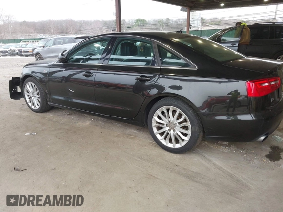 2012 Audi A6 Premium Plus with VIN WAUBGAFC2CN004292, listed as a IAAI auction lot 41251202 with 134,554 mi miles and . Bid and sale history available at DreamBid. Image 3.