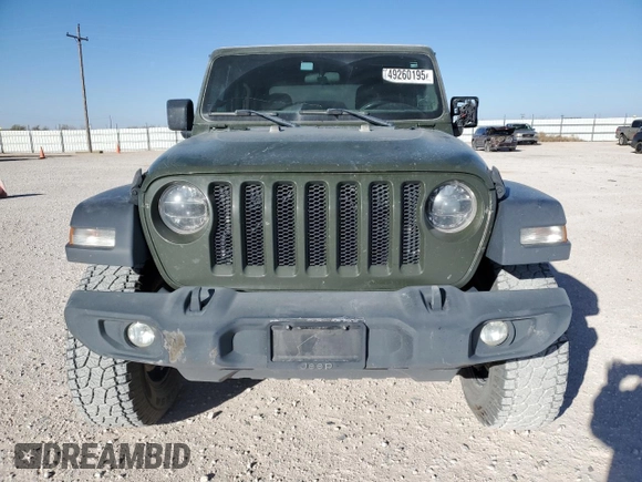 2020 Jeep Wrangler Sport S с VIN 1C4GJXAN2LW308691, выставлен на аукционе Copart как лот 49260195 с пробегом 105 033 миль миль и Списание • Salvage title. История ставок и продаж доступна на DreamBid. Изображение 5.